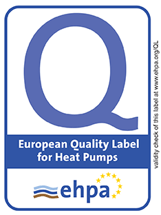 Logo EHPA Guetesiegel European Quality Label Heat Pump 01